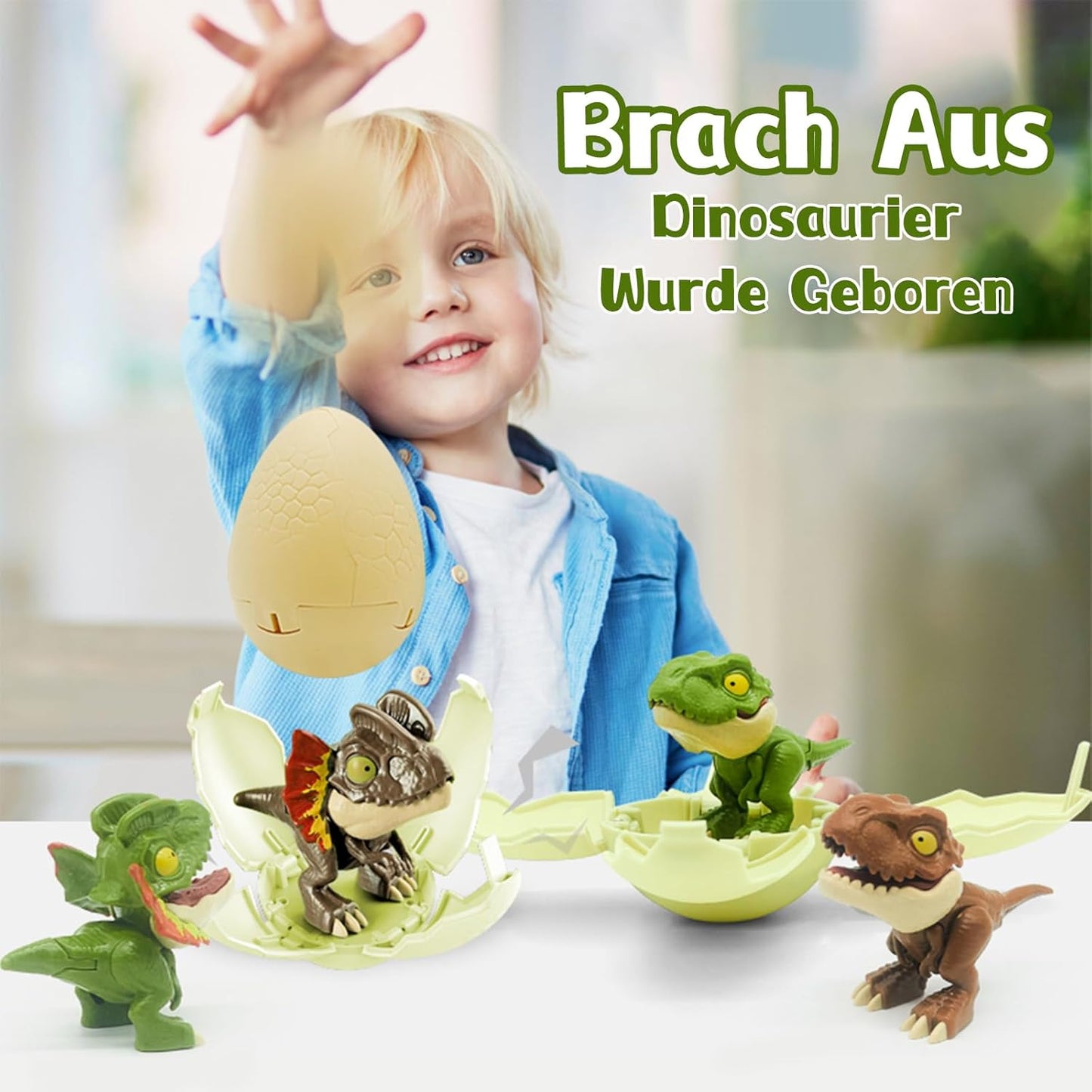 Dinosaurus-yllätysmuna, koottava