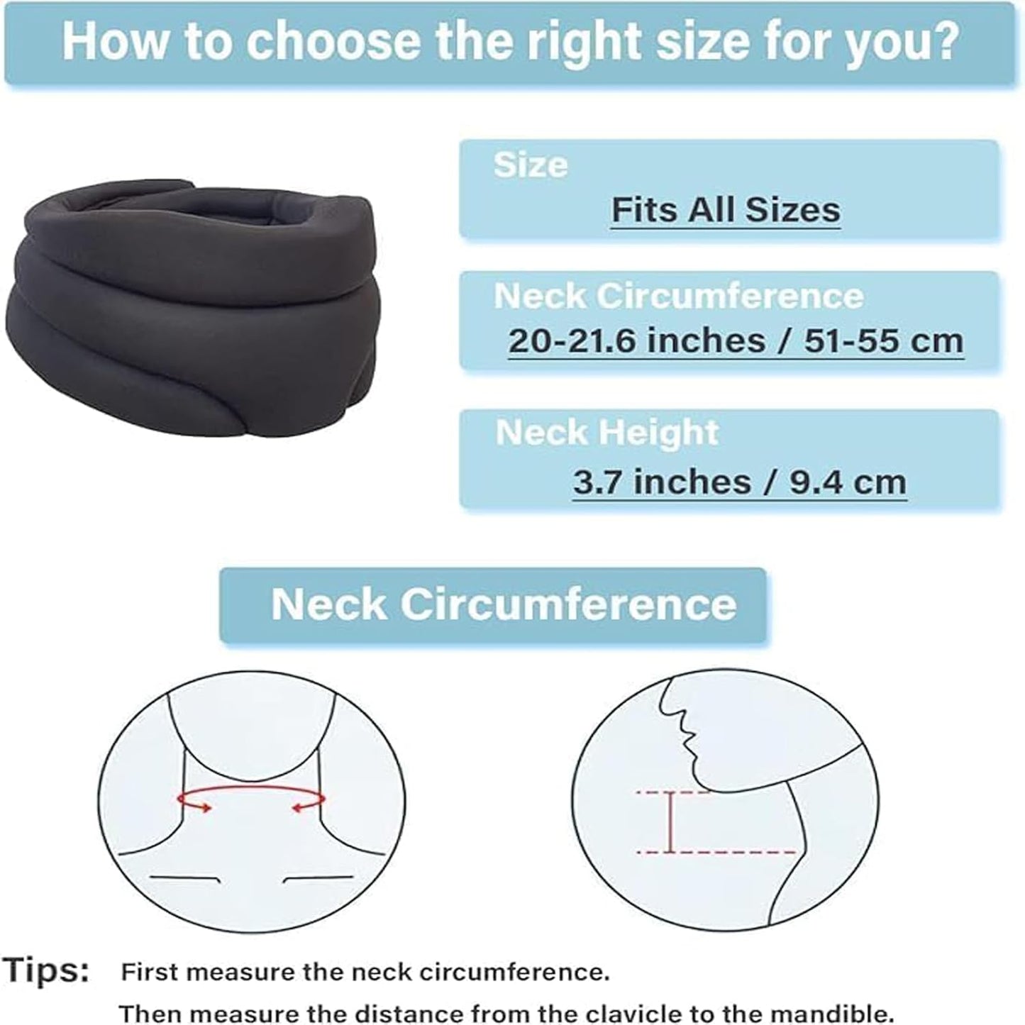Nackenstütze – Ergonomische, bequeme und verstellbare Schlafstütze