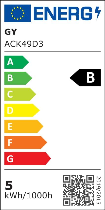 GU10 LED-pirn 4,9 W energiasäästlik, mittedimmerdatav