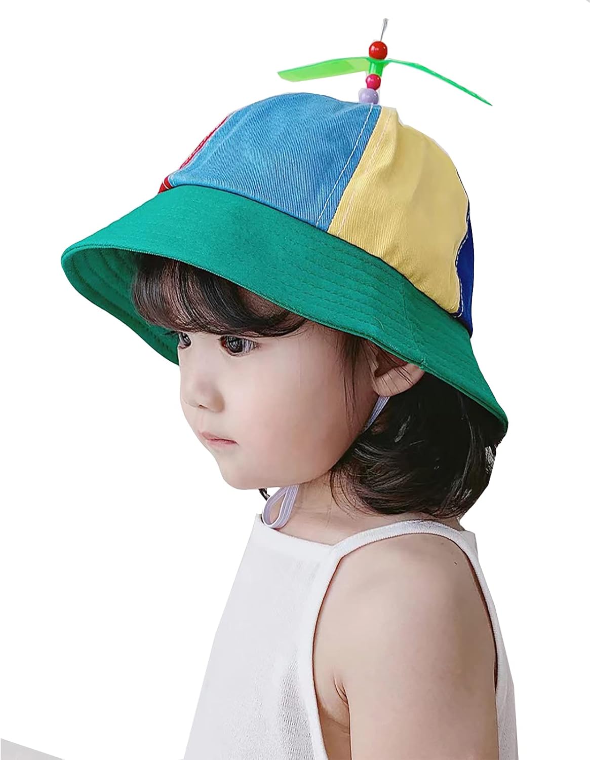 Mütze mit Propeller für Kinder Kopfumfang 54cm, verstellbar