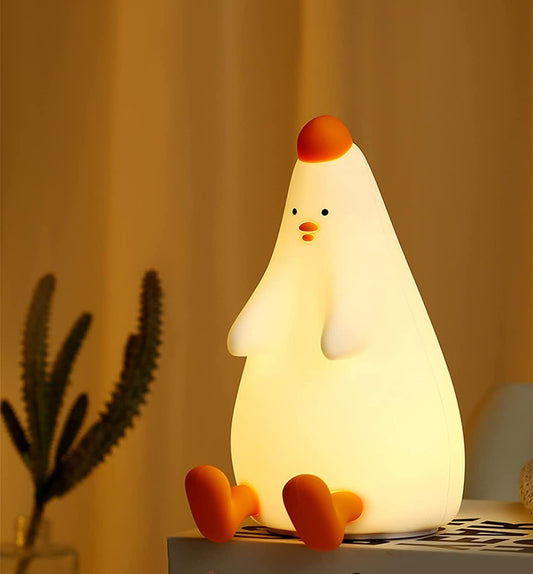 Öölamp lastele istuv kana
