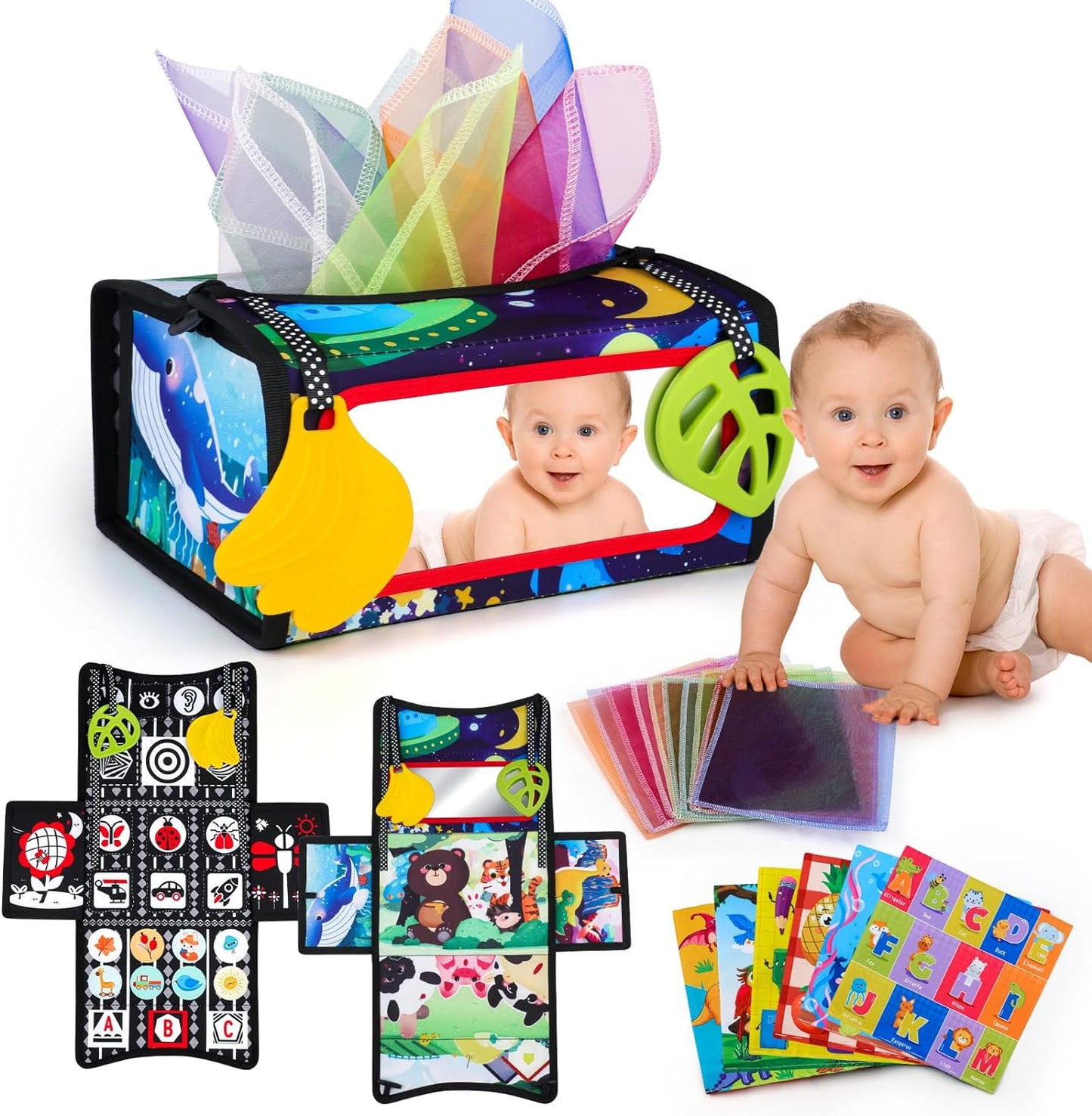 Montessori-kehityslelut vauvoille 3-in-1