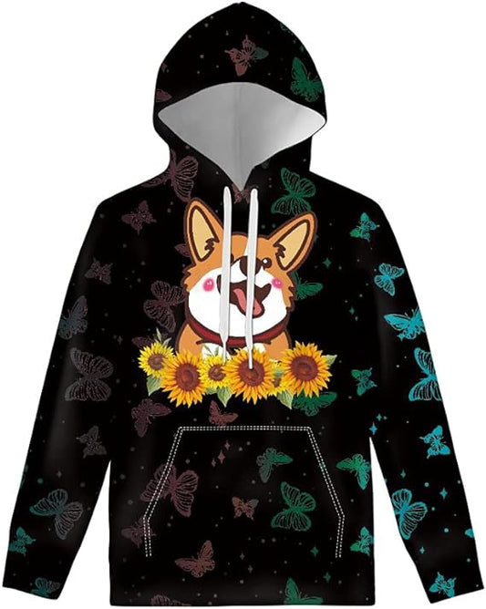 Pusa tüdrukutele Corgi pildiga