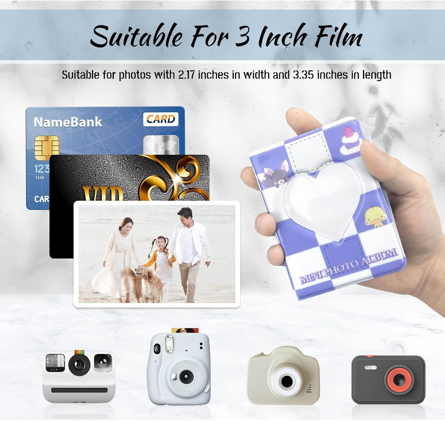 Photo album with 120 pockets