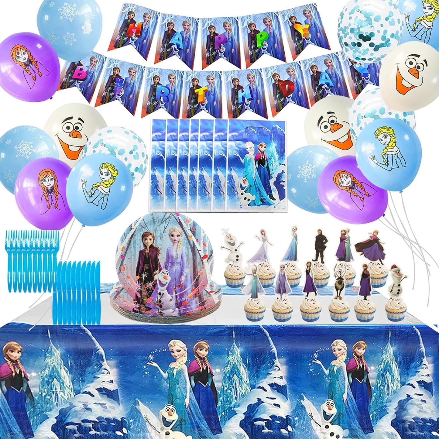 Frozen Birthday Decorations for Kids