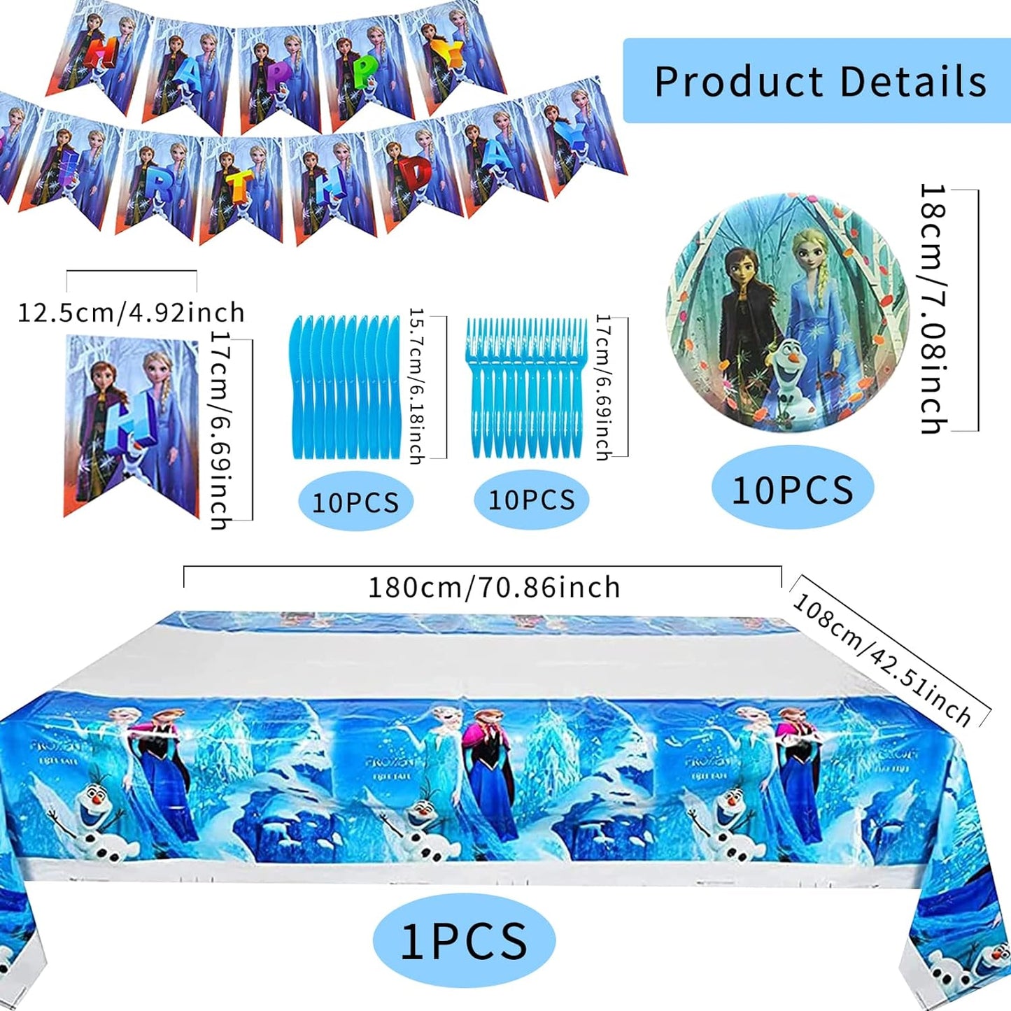 Frozen Birthday Decorations for Kids
