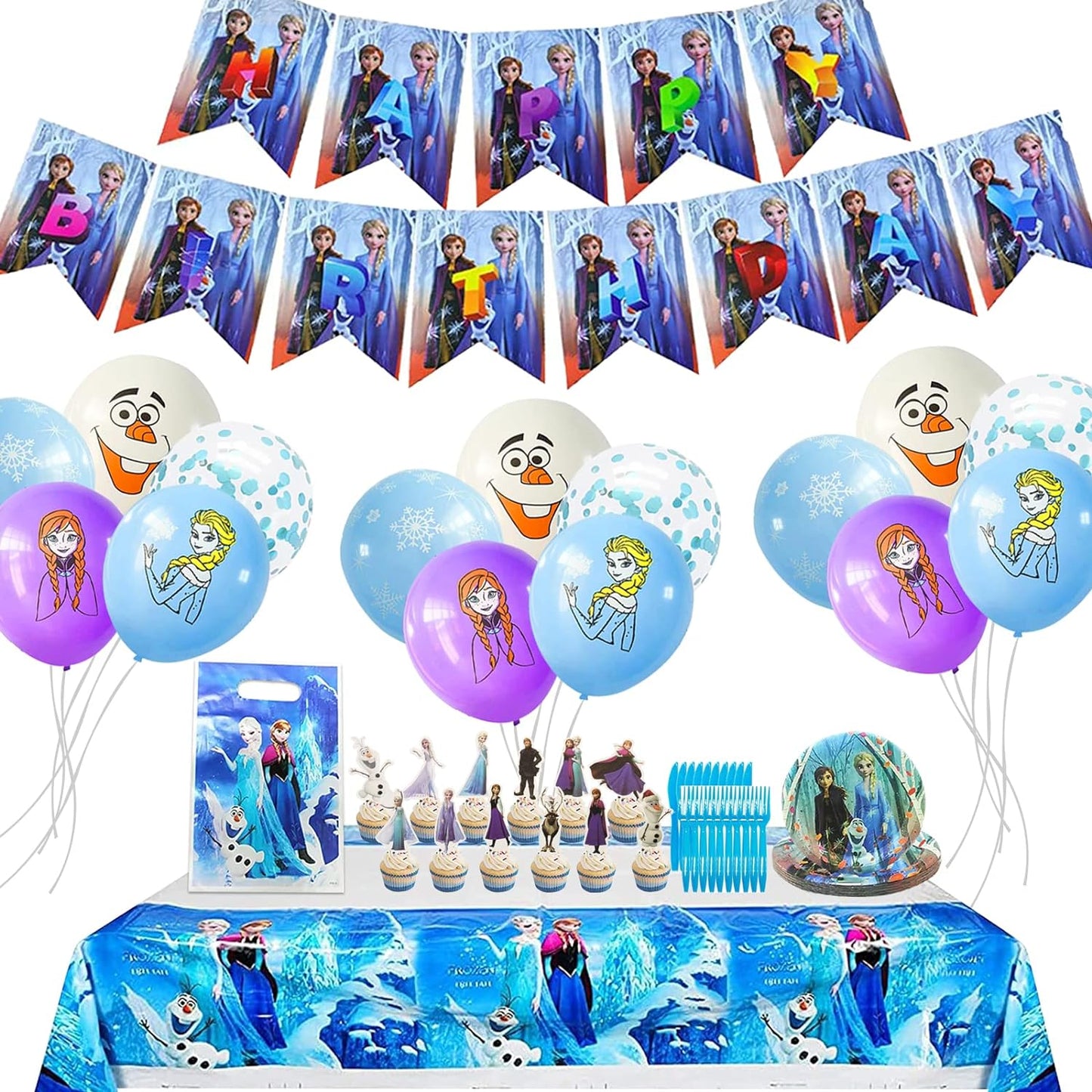Frozen Birthday Decorations for Kids