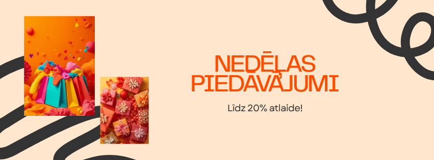 Nädala pakkumised hero banner läti keeles