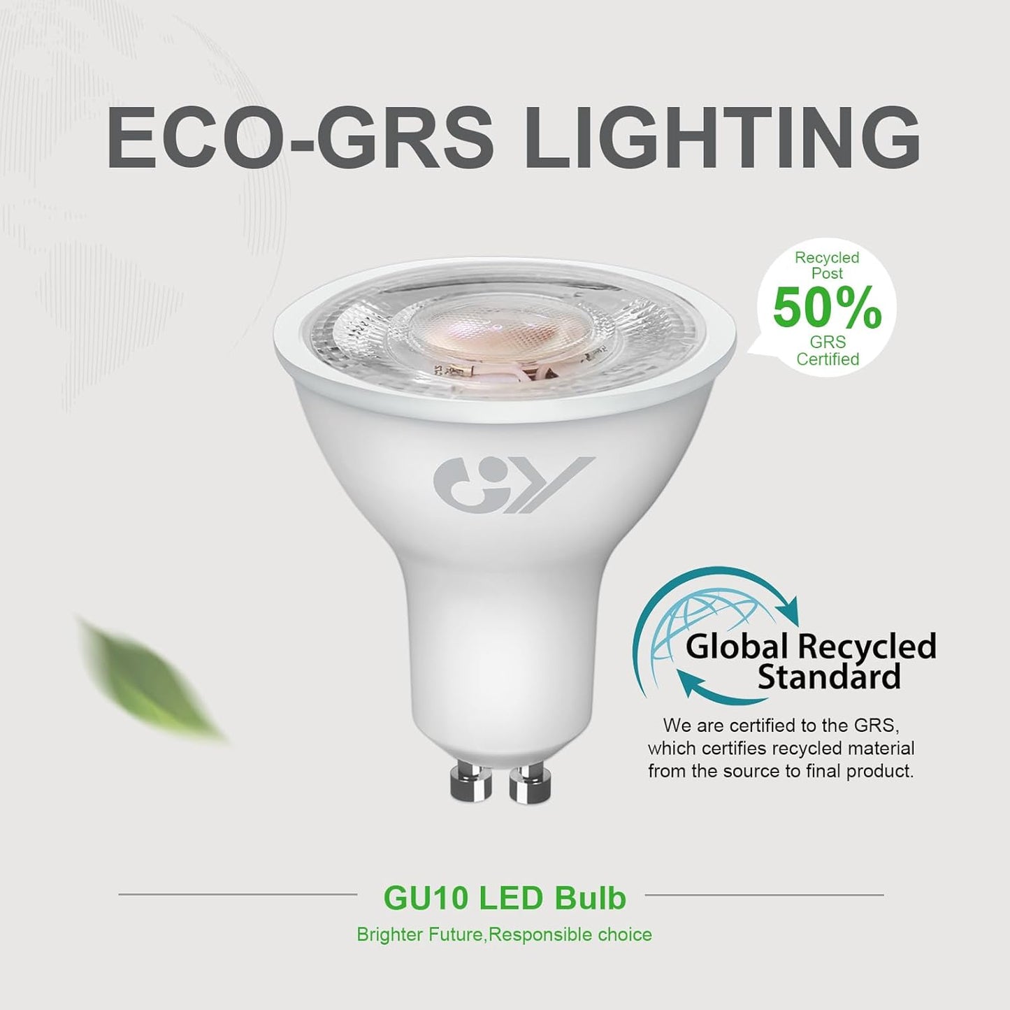 GU10 LED-pirnid energiasäästlikud, mittedimmerdatavad