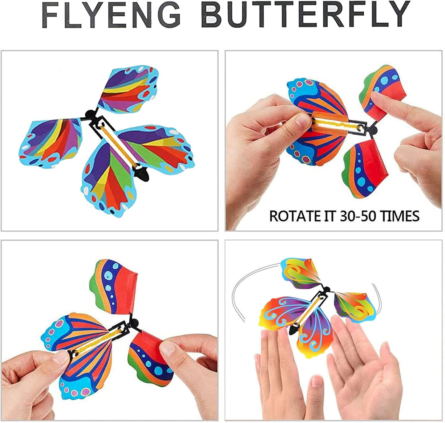 20 Schmetterlinge, die fliegen