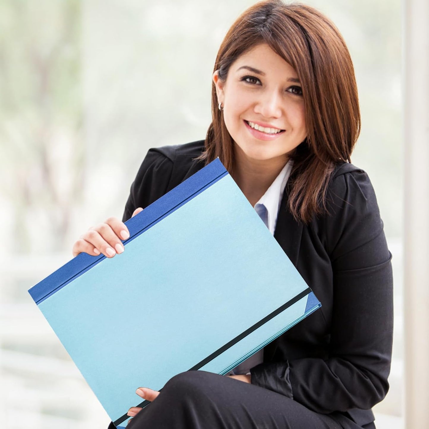 A4/A5 Document Organizer – High-Capacity Portfolio Folder with 12 Envelopes and 3 Designs