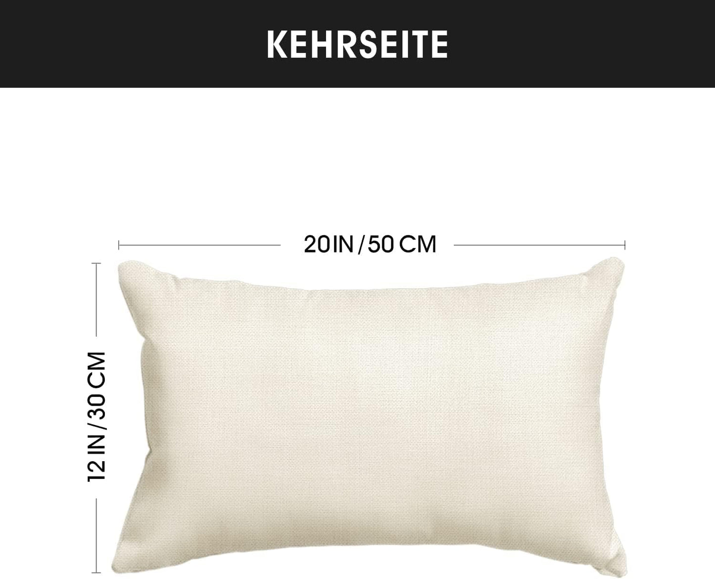 Syksyisen tyylinen tyynynpäällissetti, 4 kpl – 30 x 50 cm