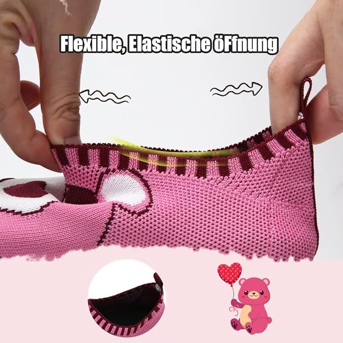 Children's slippers with non-slip rubber soles, size 30/31