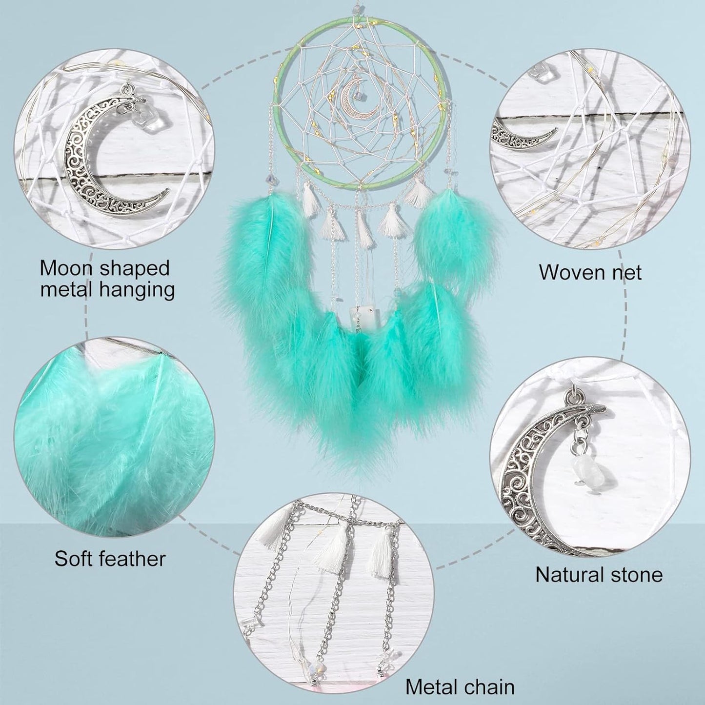 Dreamcatcher with LED Lighting