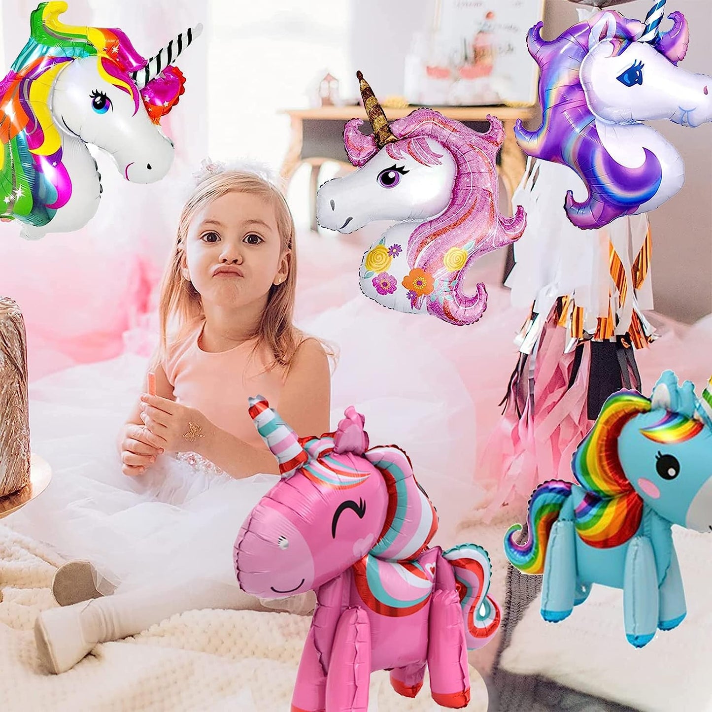 Foliāla balons „Unicorn“ (Vienradzis)