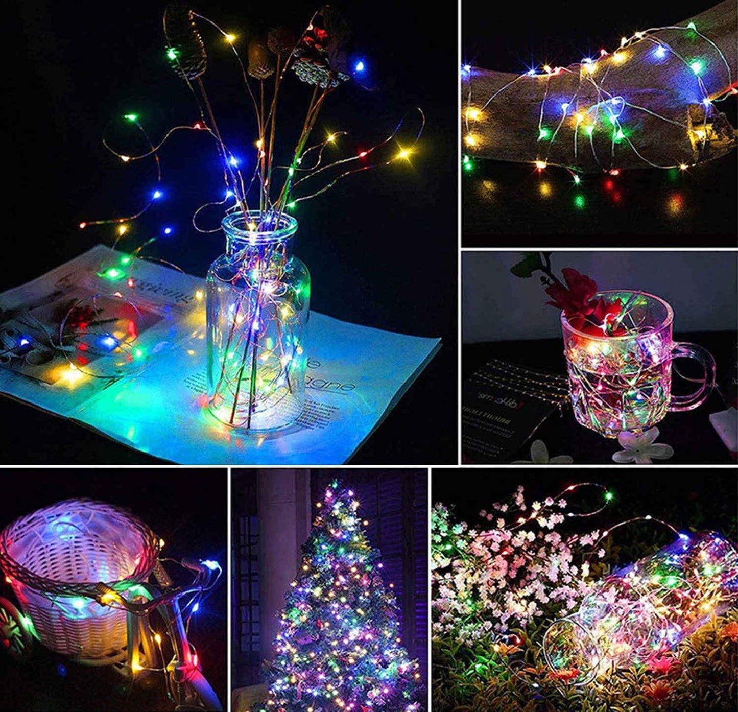 LED gaismas 100 LED