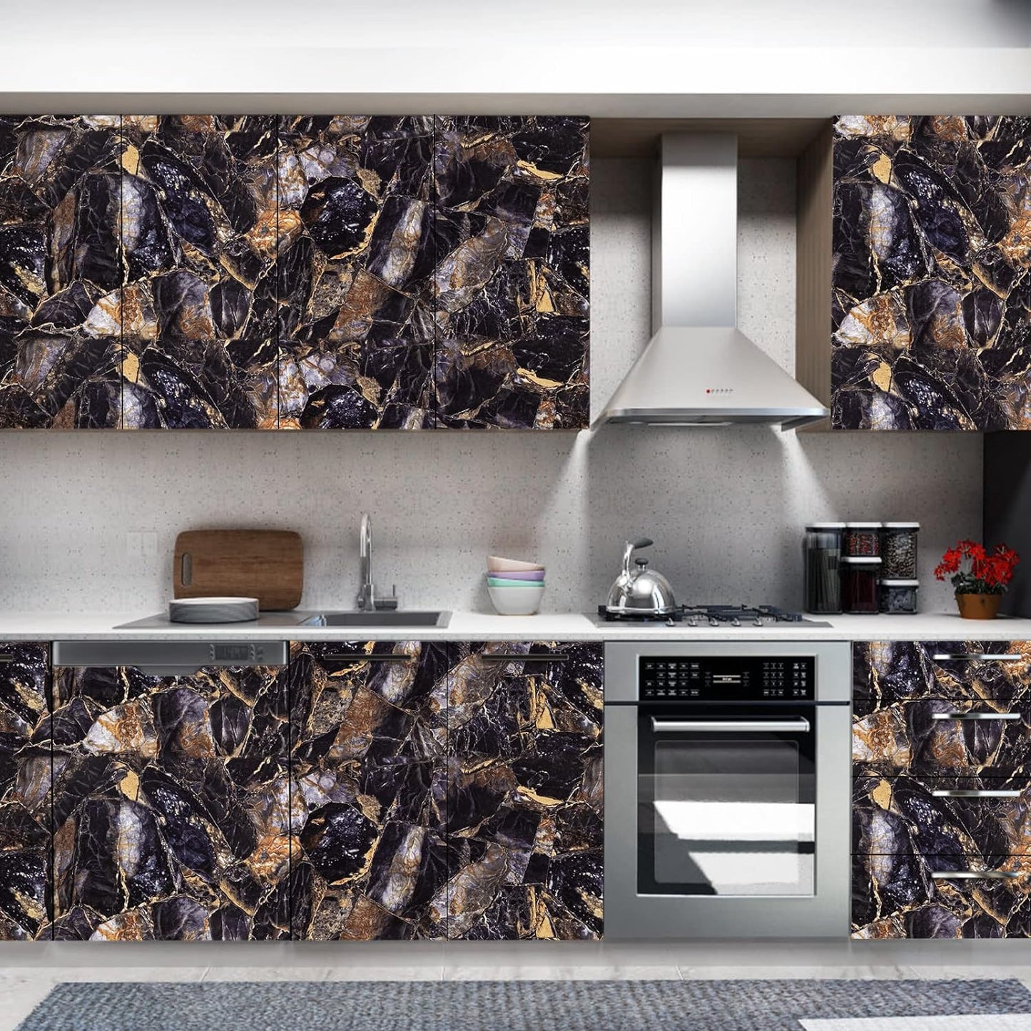 Adhesive Film for Walls and Furniture, PVC, 30x200 cm