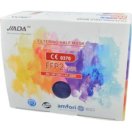 FFP2 blue face masks CE0370 Jiada