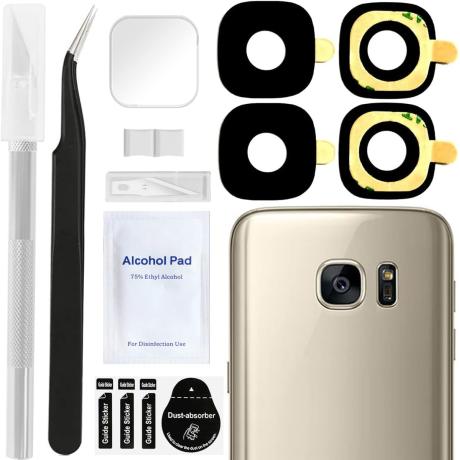 Kaameraläätse Vahetuskomplekt Galaxy S7 / S7 Edge